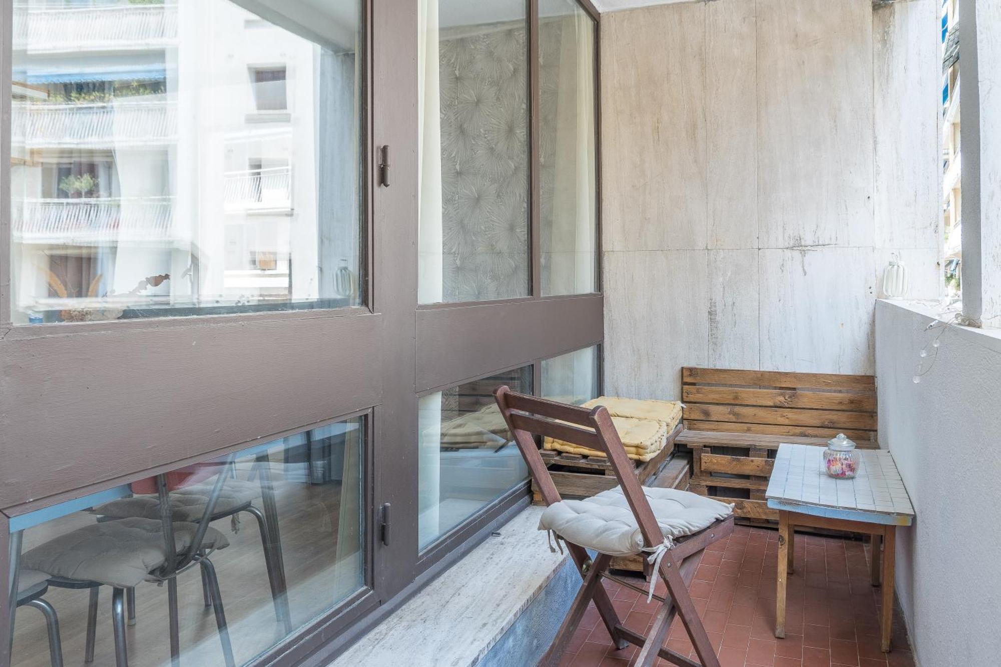 *Las Flores* Joli Studio Avec Balcon Marselha Exterior foto